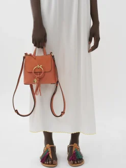 Sacs À Bandoulière-Chloé Sac A Dos Joan Tan Apricot