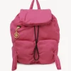 Sacs À Dos-Chloé Sac A Dos Joy Rider Cherry Pink