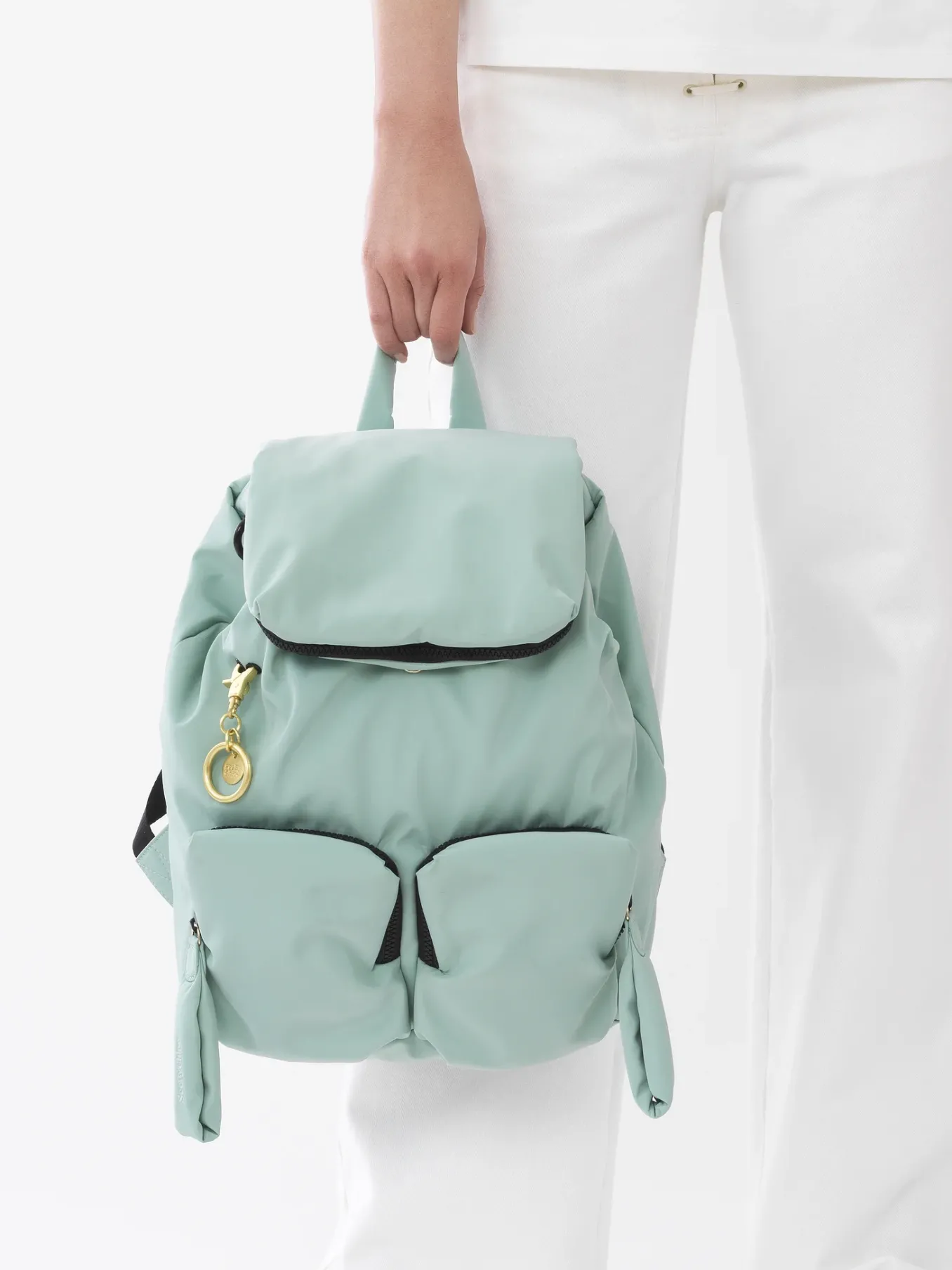 Sacs À Dos-Chloé Sac A Dos Joy Rider Milky Mint
