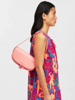 Sacs Porté Épaule-Chloé Sac Baguette Mara Sunset Pink