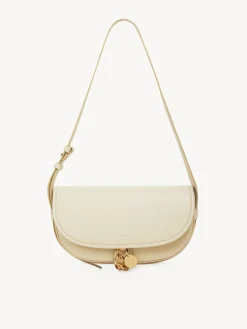 Sacs Porté Épaule-Chloé Sac Baguette Mara Cement Beige