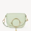 Sacs Porté Épaule-Chloé Sac Bandoulière Mara Pastel Green