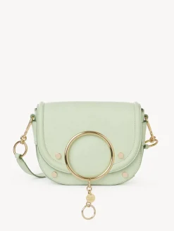 Sacs Porté Épaule-Chloé Sac Bandoulière Mara Pastel Green