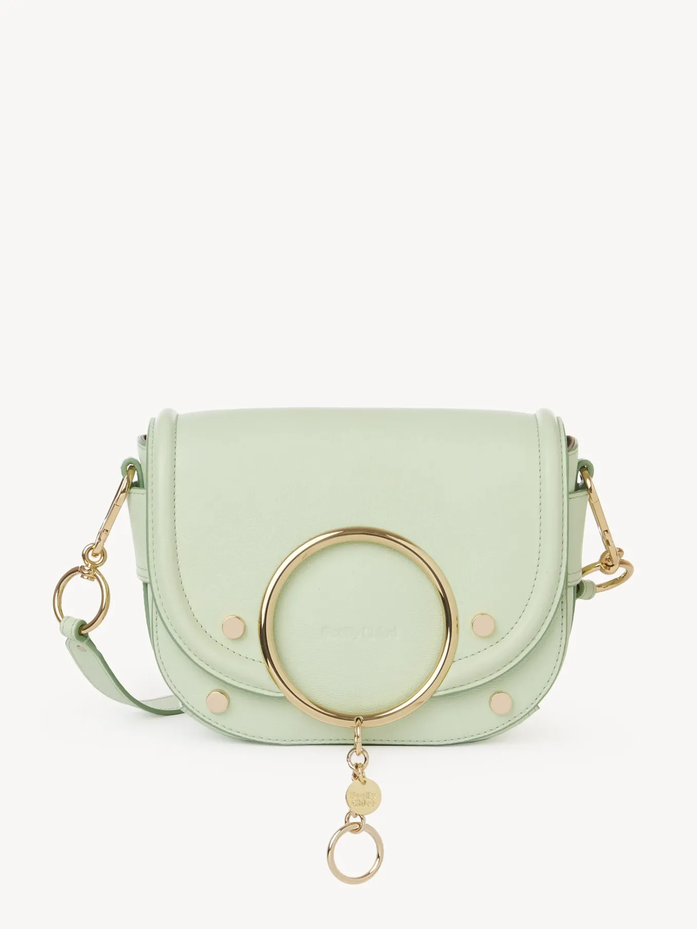 Sacs Porté Épaule-Chloé Sac Bandoulière Mara Pastel Green