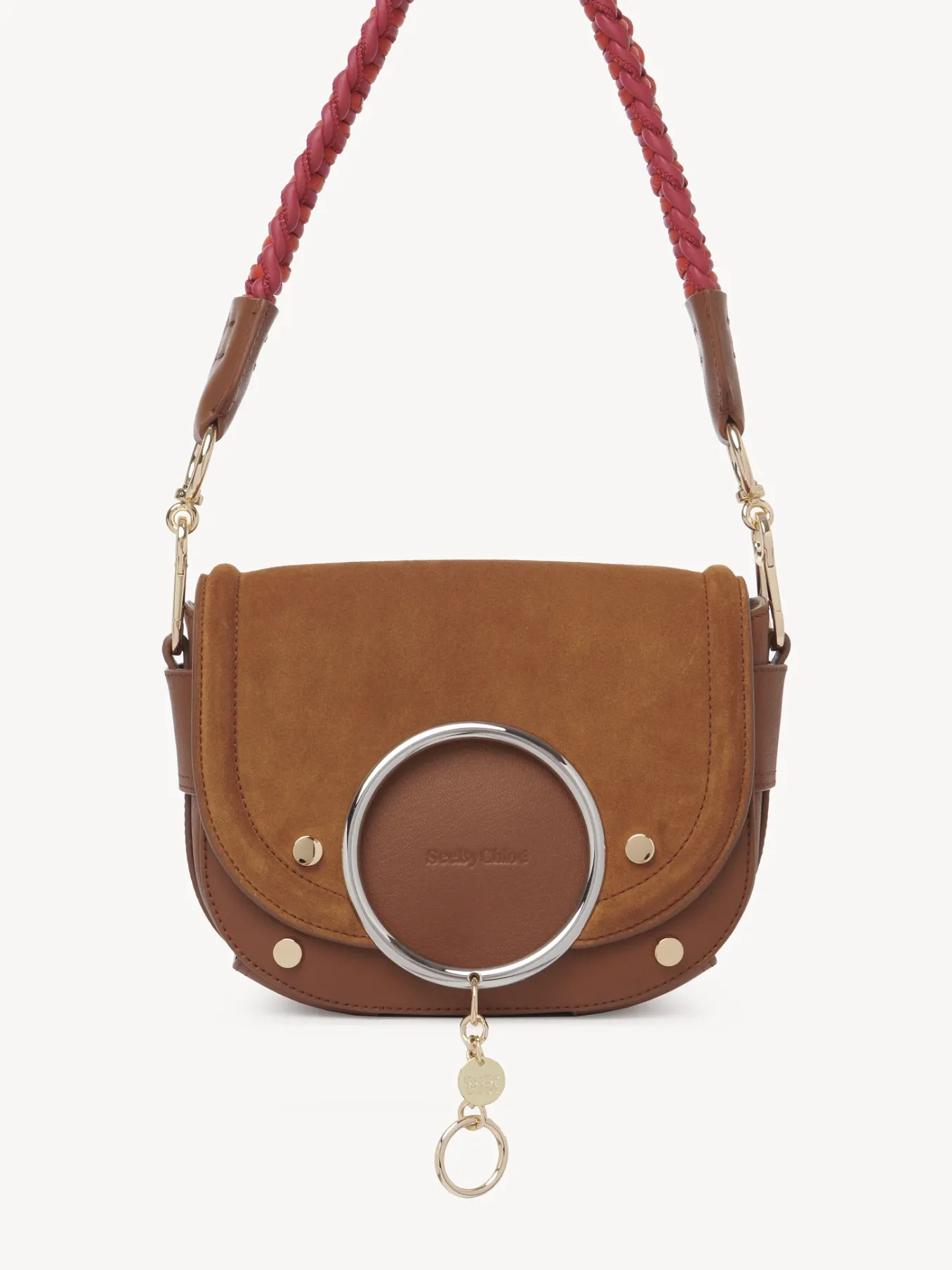 Sacs Porté Épaule-Chloé Sac Bandoulière Mara Caramello