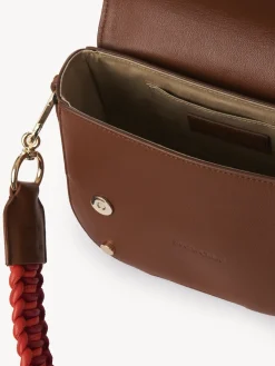 Sacs Porté Épaule-Chloé Sac Bandoulière Mara Caramello