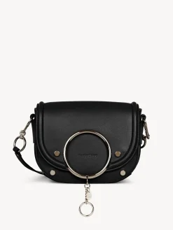Sacs Porté Épaule-Chloé Sac Bandoulière Mara Noir