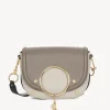 Sacs Porté Épaule-Chloé Sac Bandoulière Mara Motty Grey