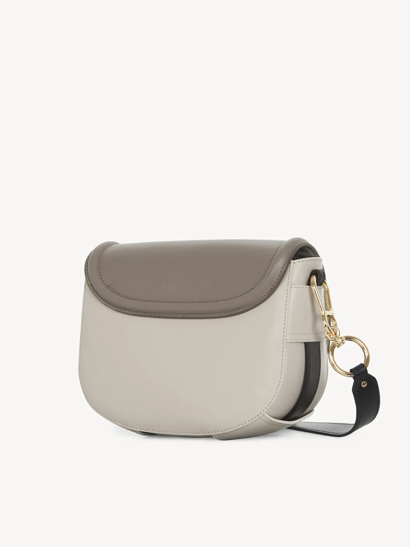Sacs Porté Épaule-Chloé Sac Bandoulière Mara Motty Grey