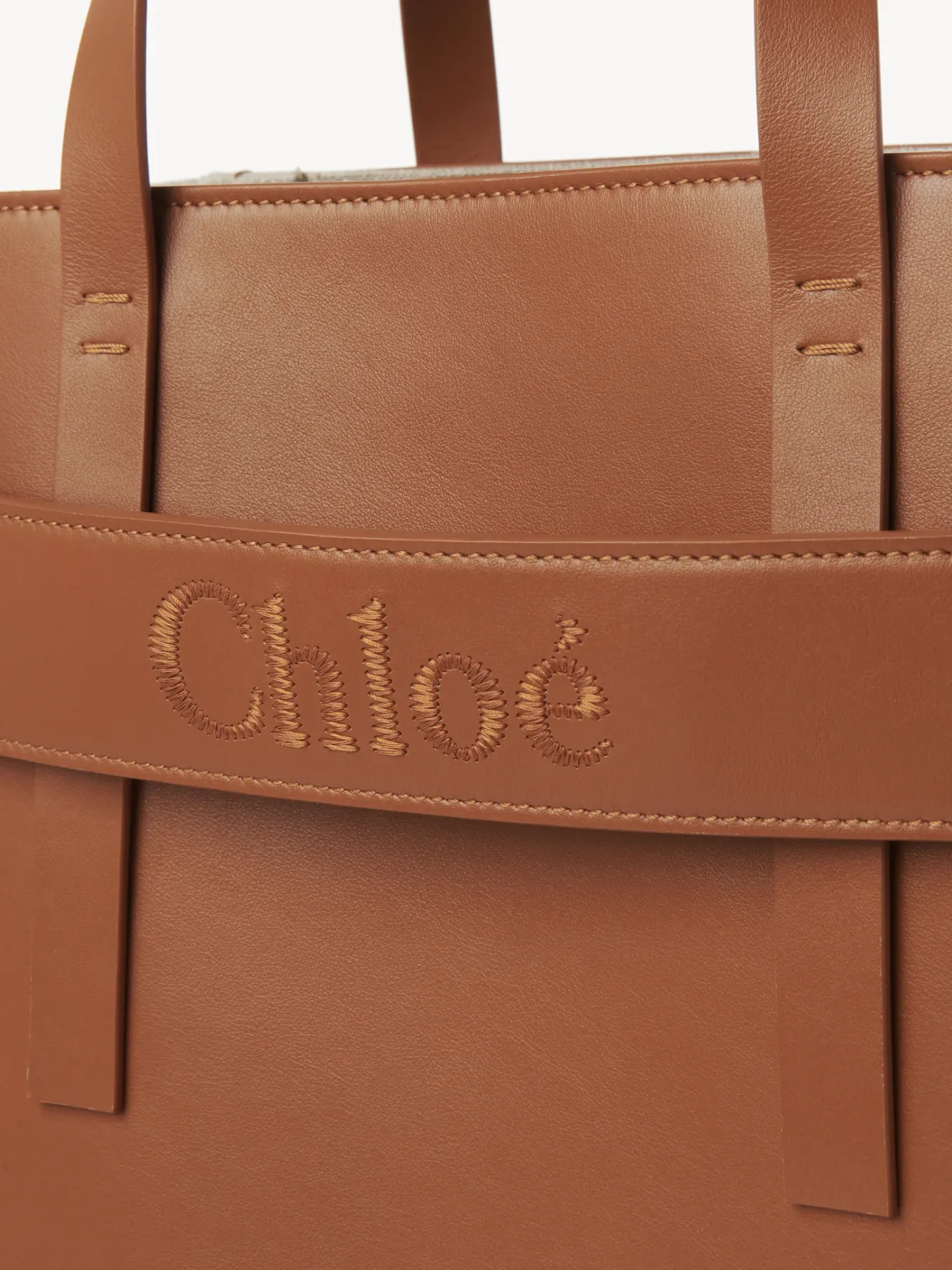 Sacs Cabas-Chloé Sac Cabas Chloe Sense Caramel