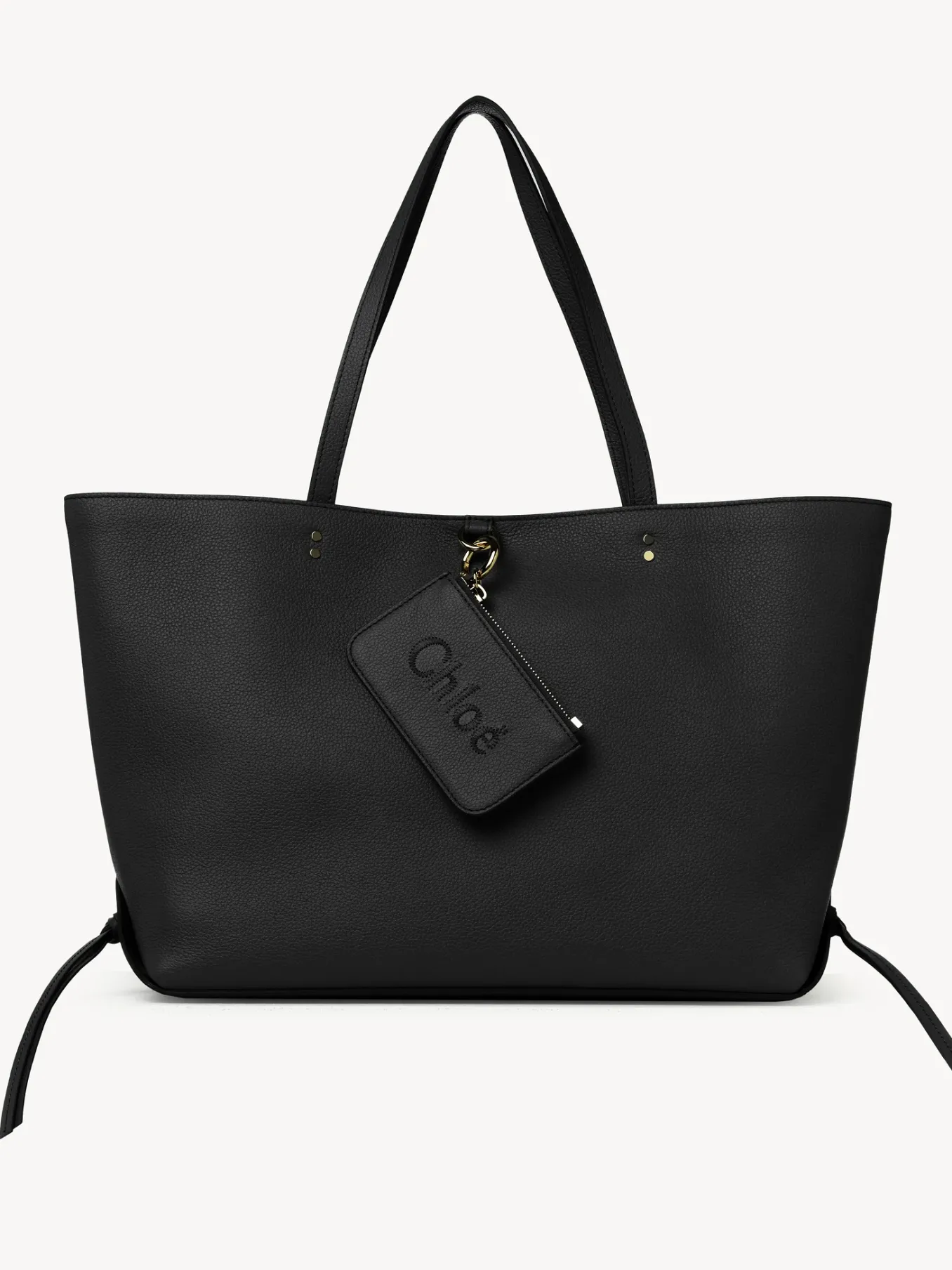 Sacs Cabas-Chloé Sac Cabas Est-Ouest Chloe Sense Noir
