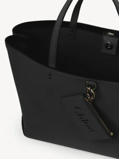 Sacs Cabas-Chloé Sac Cabas Est-Ouest Chloe Sense Noir