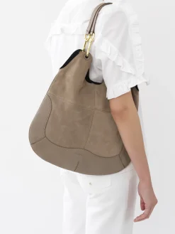 Sacs Porté Épaule-Chloé Sac Cabas Hana Motty Grey