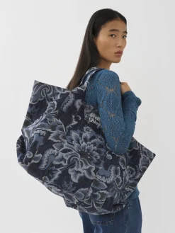 Sacs Cabas Et Paniers-Chloé Sac Cabas Laetizia Denim