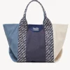 Sacs Cabas Et Paniers-Chloé Sac Cabas Laetizia Royal Navy