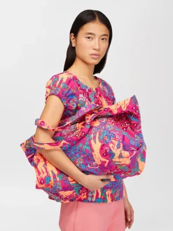 Sacs Cabas Et Paniers-Chloé Sac Cabas Laetizia Sunset Pink
