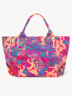Sacs Cabas Et Paniers-Chloé Sac Cabas Laetizia Sunset Pink