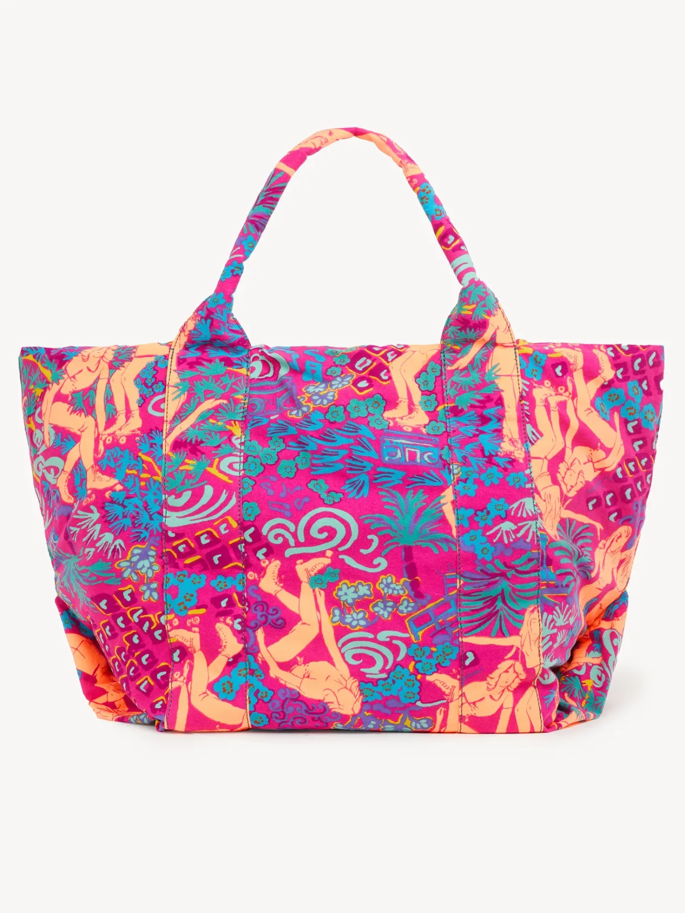 Sacs Cabas Et Paniers-Chloé Sac Cabas Laetizia Sunset Pink