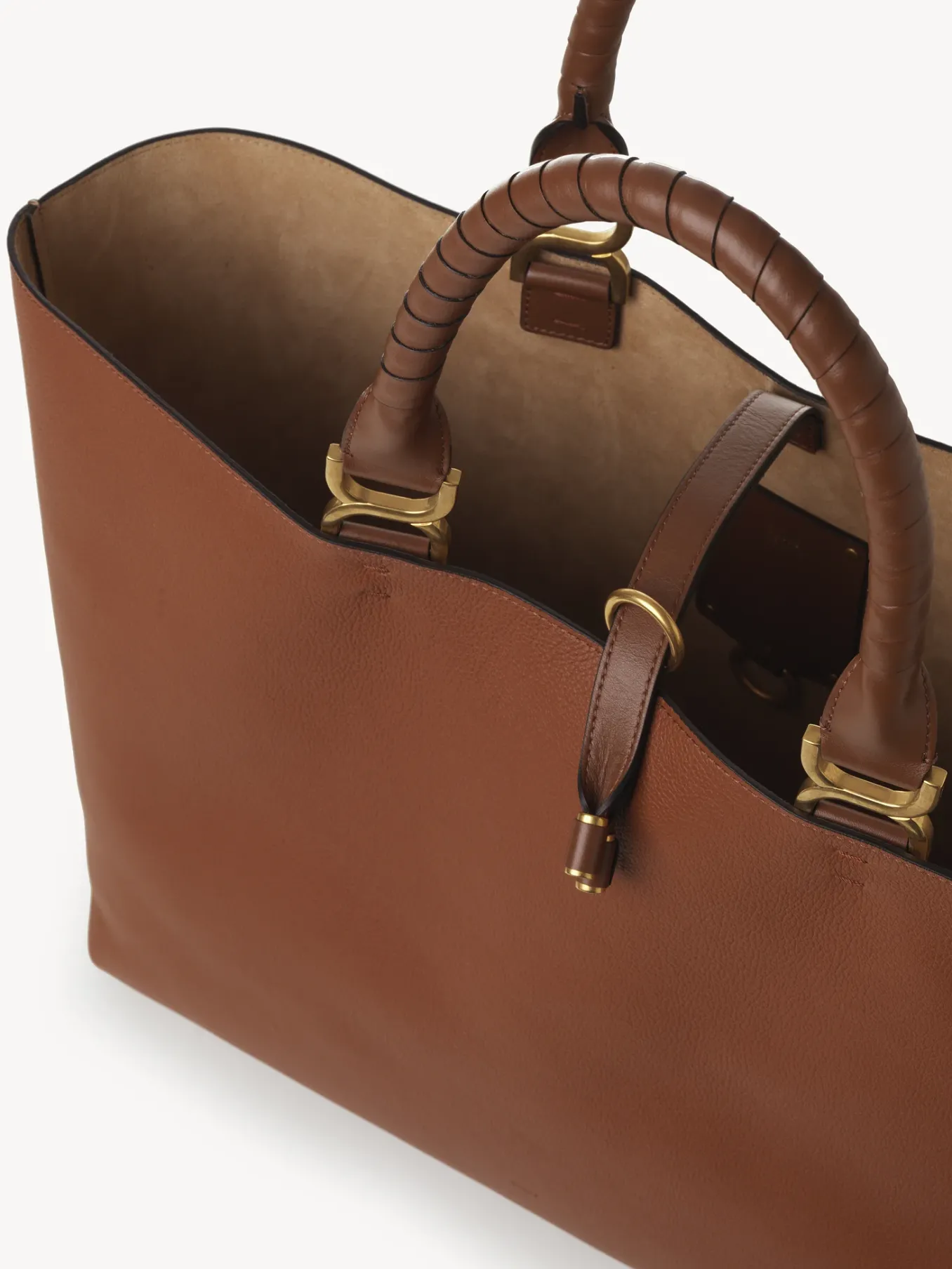 Sacs Cabas-Chloé Sac Cabas Marcie Tan