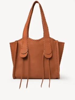 Sacs Cabas-Chloé Sac Cabas Mony Henna Orange