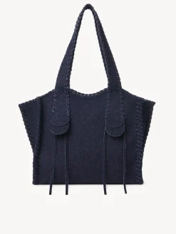Sacs Cabas-Chloé Sac Cabas Mony Denim