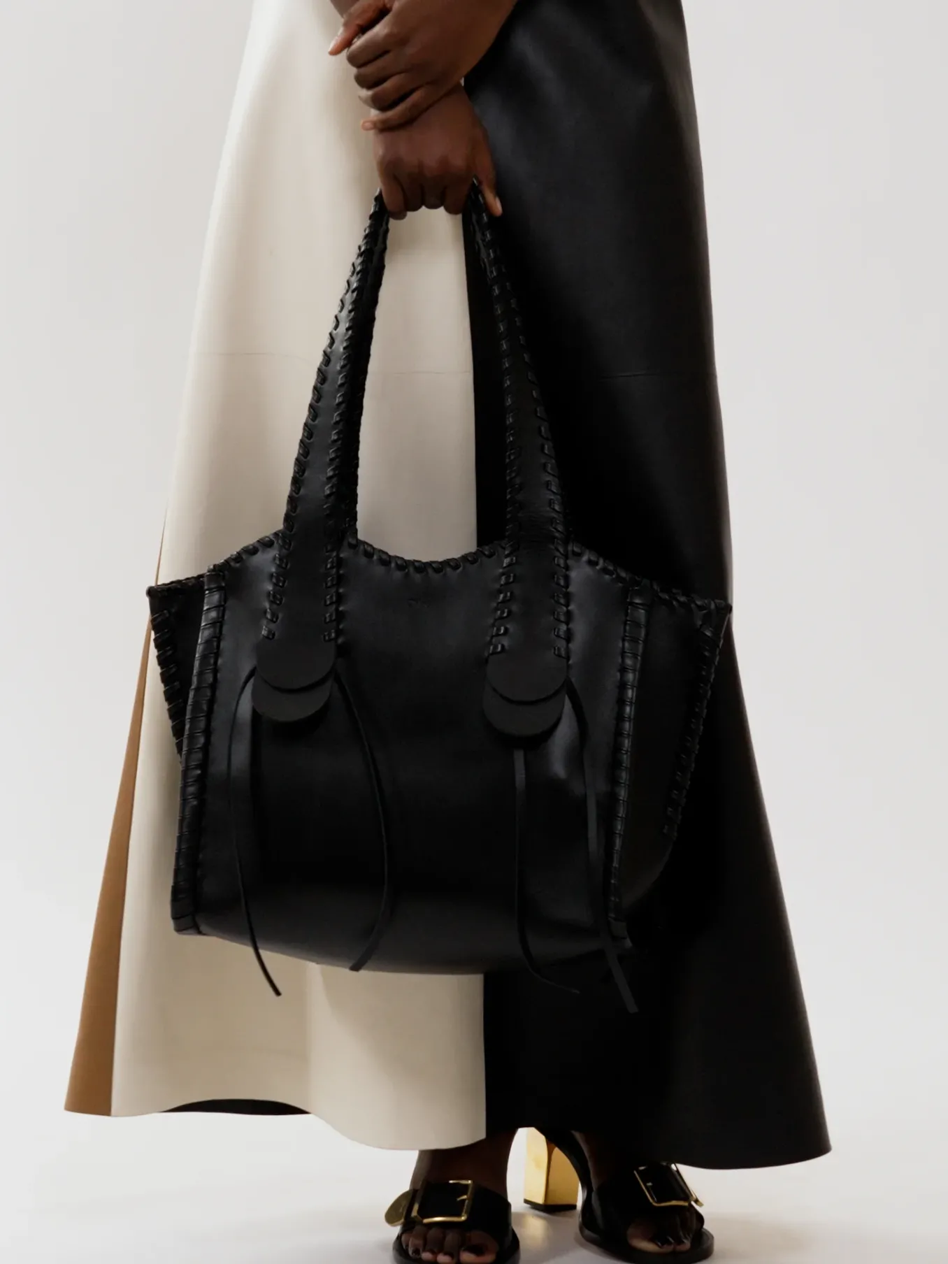 Sacs Cabas-Chloé Sac Cabas Mony Noir