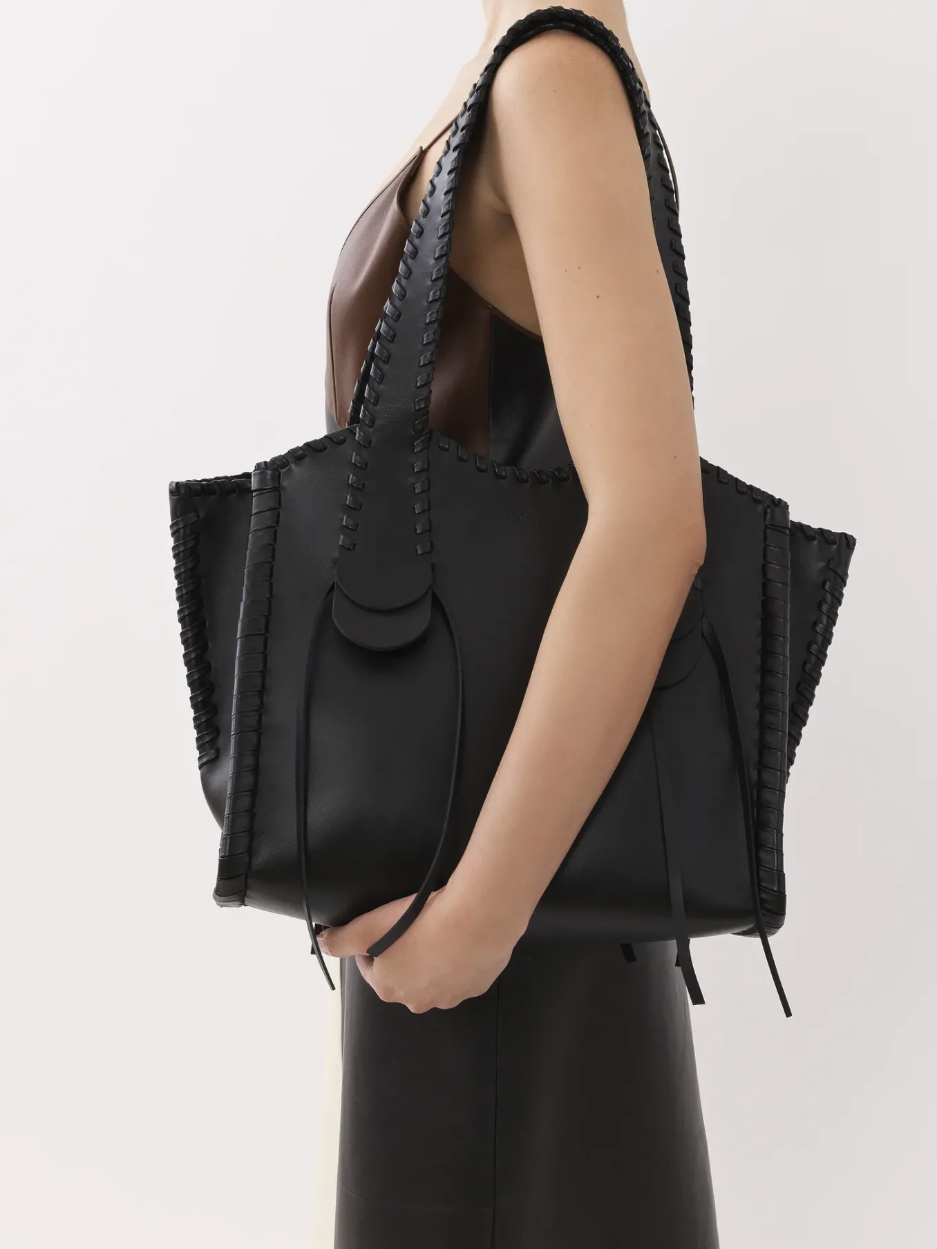Sacs Cabas-Chloé Sac Cabas Mony Noir