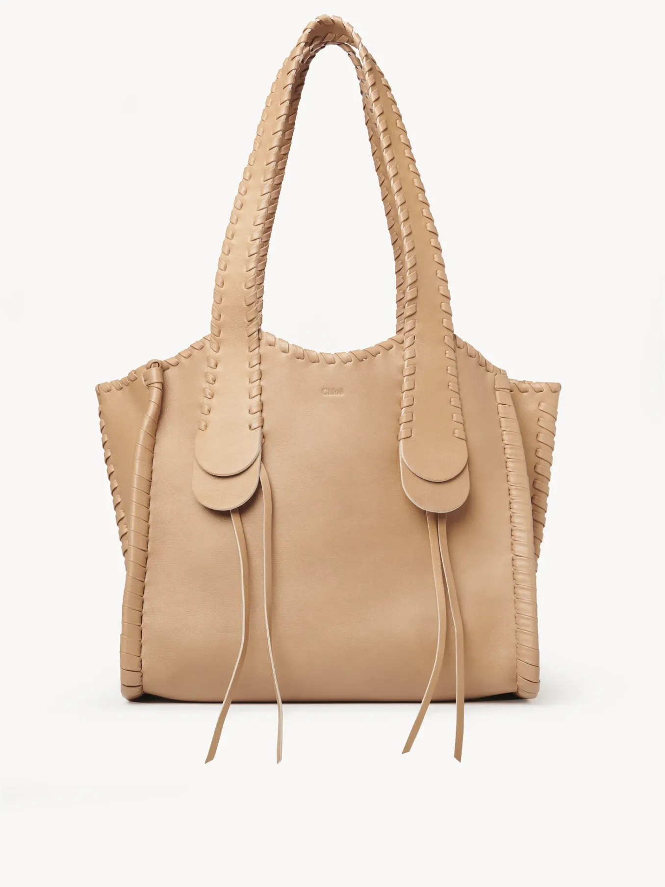 Sacs Cabas-Chloé Sac Cabas Mony Light Tan