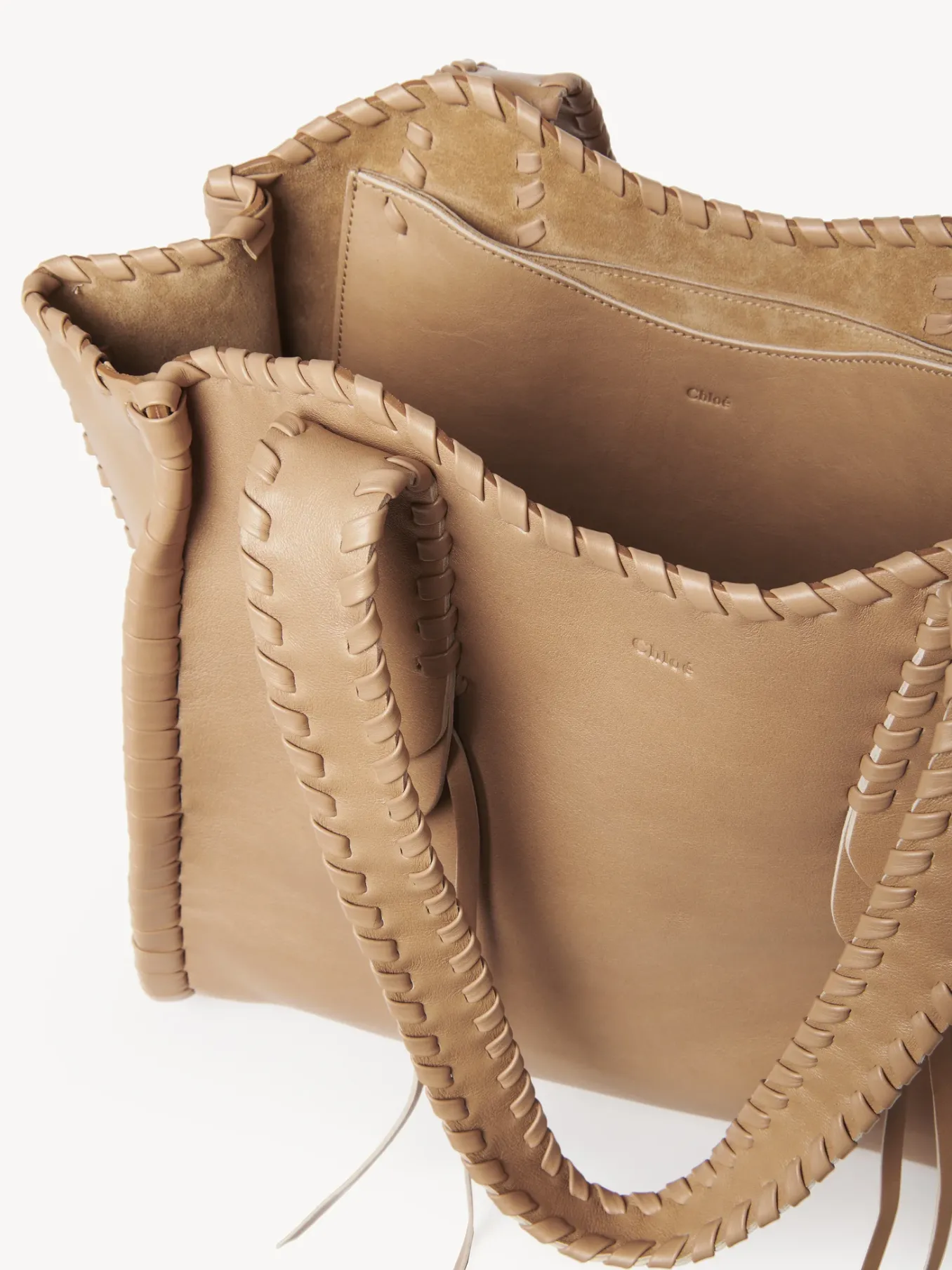 Sacs Cabas-Chloé Sac Cabas Mony Light Tan
