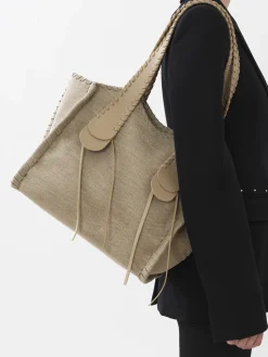 Sacs Cabas-Chloé Sac Cabas Mony Sand