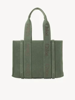 Sacs Cabas-Chloé Sac Cabas Woody Wide Forest
