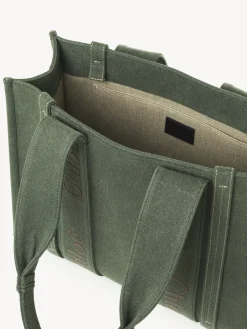 Sacs Cabas-Chloé Sac Cabas Woody Wide Forest