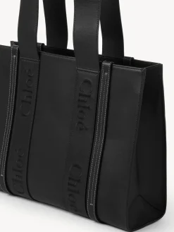 Sacs Cabas-Chloé Sac Cabas Woody Noir