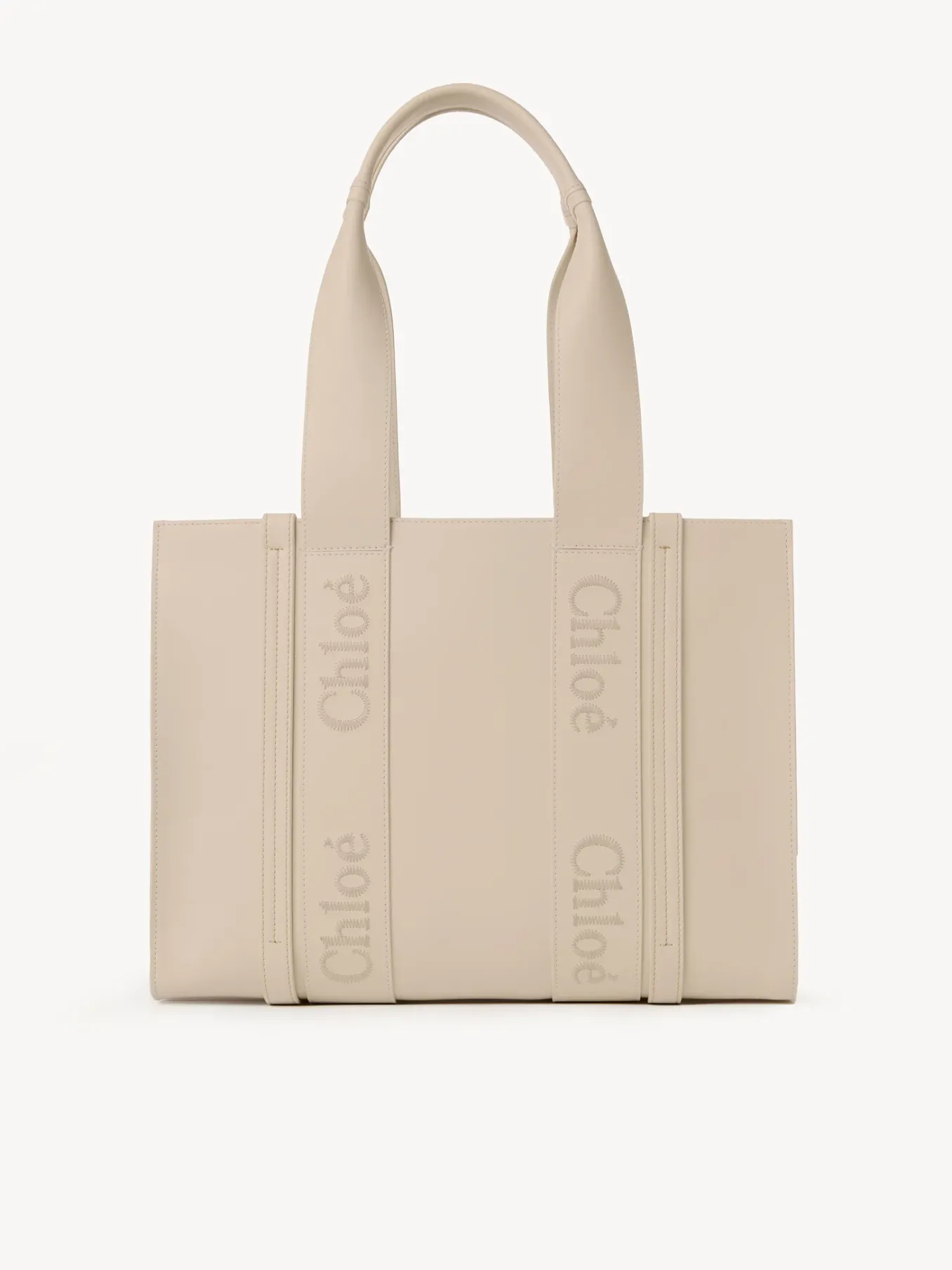 Sacs Cabas-Chloé Sac Cabas Woody Cement Pink