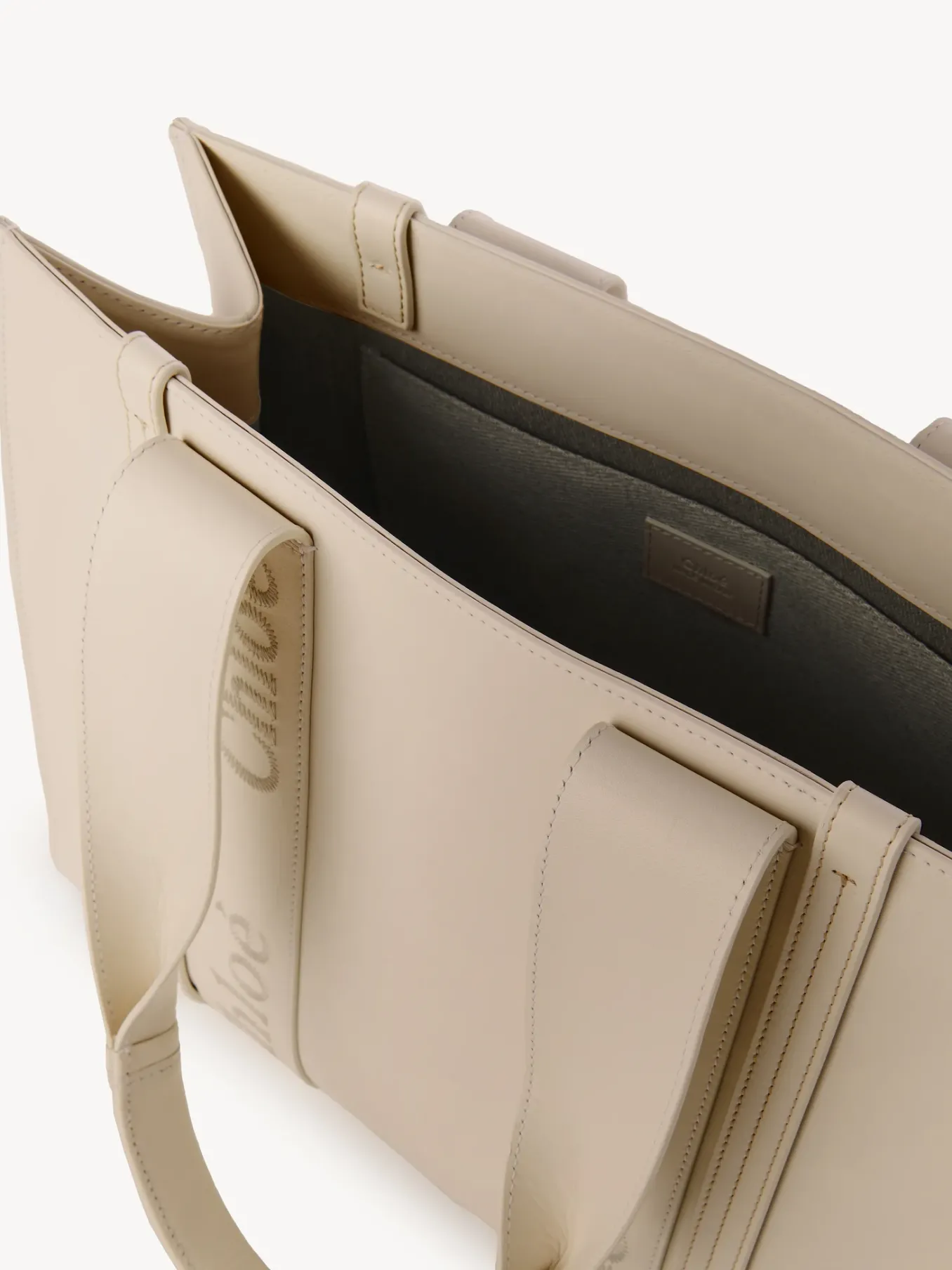 Sacs Cabas-Chloé Sac Cabas Woody Cement Pink