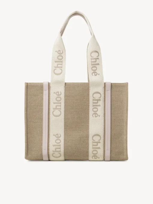 Sacs Cabas-Chloé Sac Cabas Woody Wild Grey