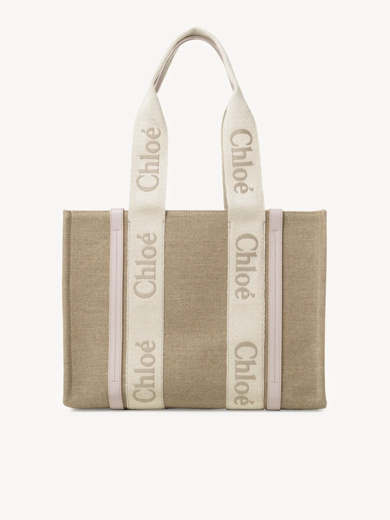 Sacs Cabas-Chloé Sac Cabas Woody Wild Grey
