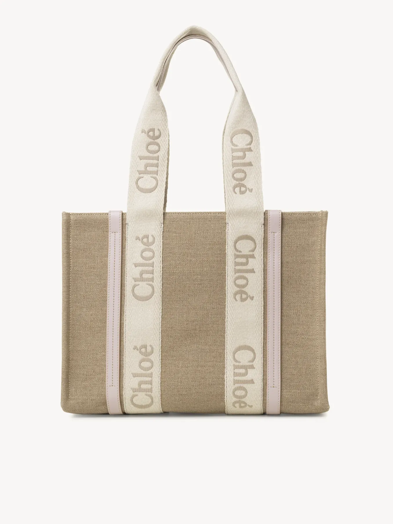 Sacs Cabas-Chloé Sac Cabas Woody Wild Grey