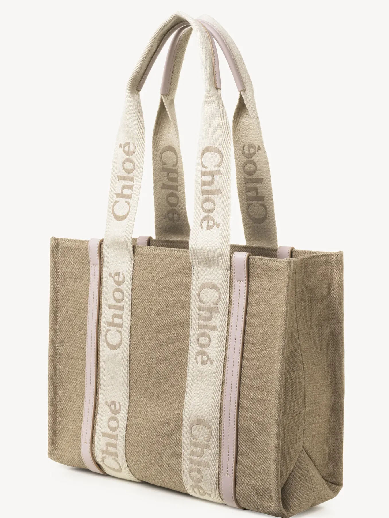 Sacs Cabas-Chloé Sac Cabas Woody Wild Grey