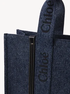 Sacs Cabas-Chloé Sac Cabas Woody Denim
