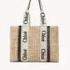Sacs Cabas-Chloé Sac Cabas Woody Sand