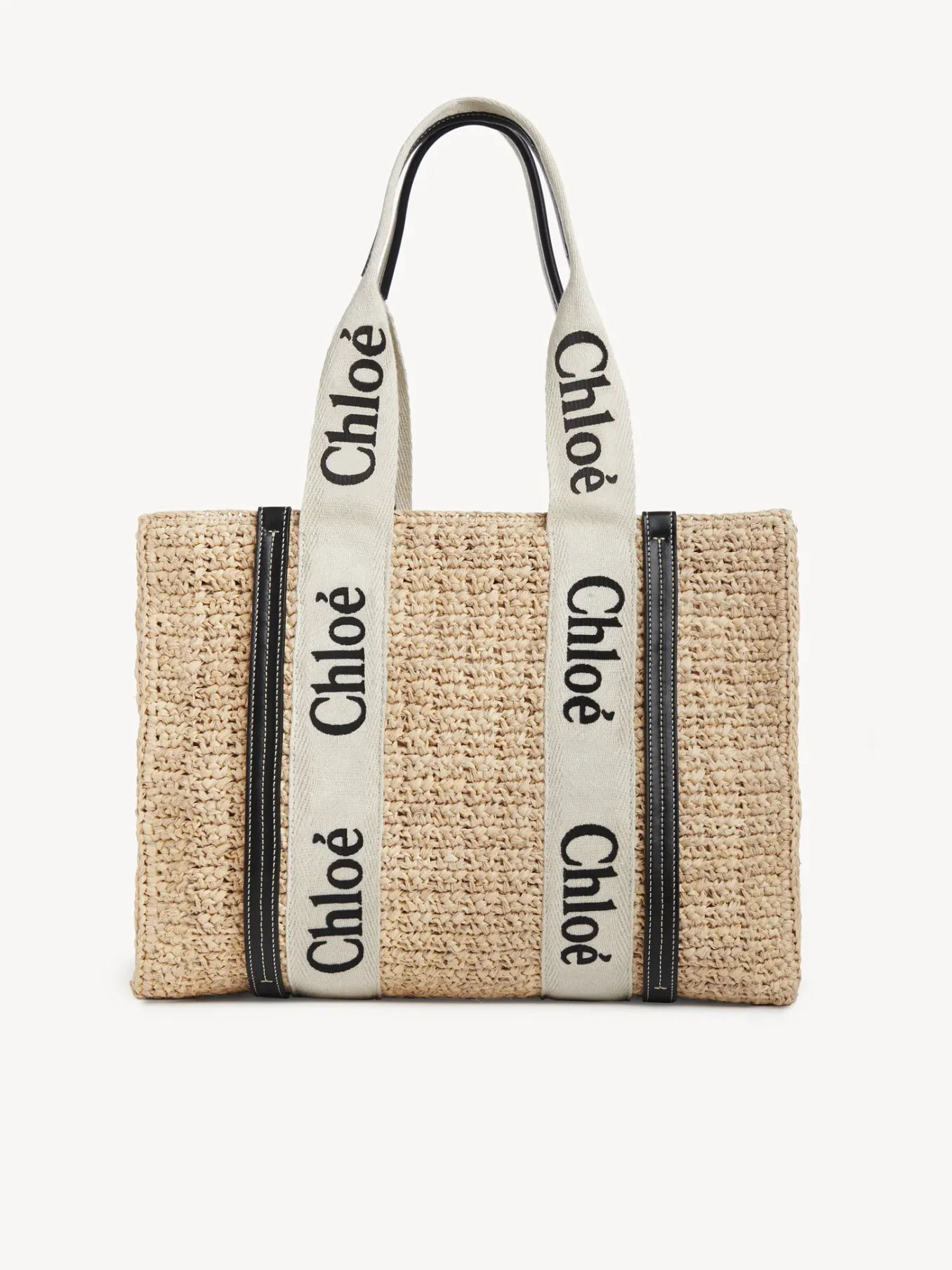 Sacs Cabas-Chloé Sac Cabas Woody Sand
