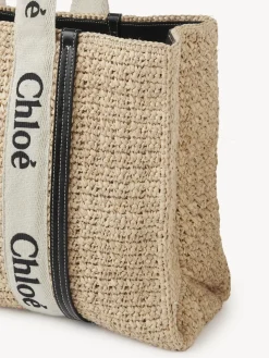 Sacs Cabas-Chloé Sac Cabas Woody Sand
