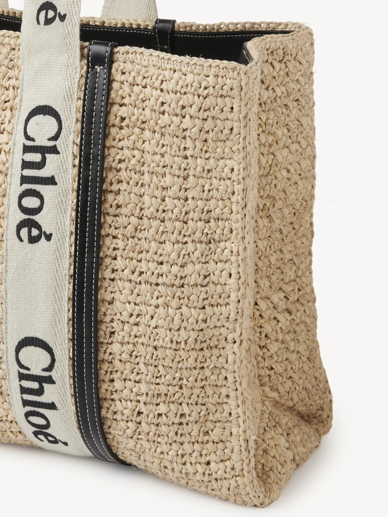 Sacs Cabas-Chloé Sac Cabas Woody Sand