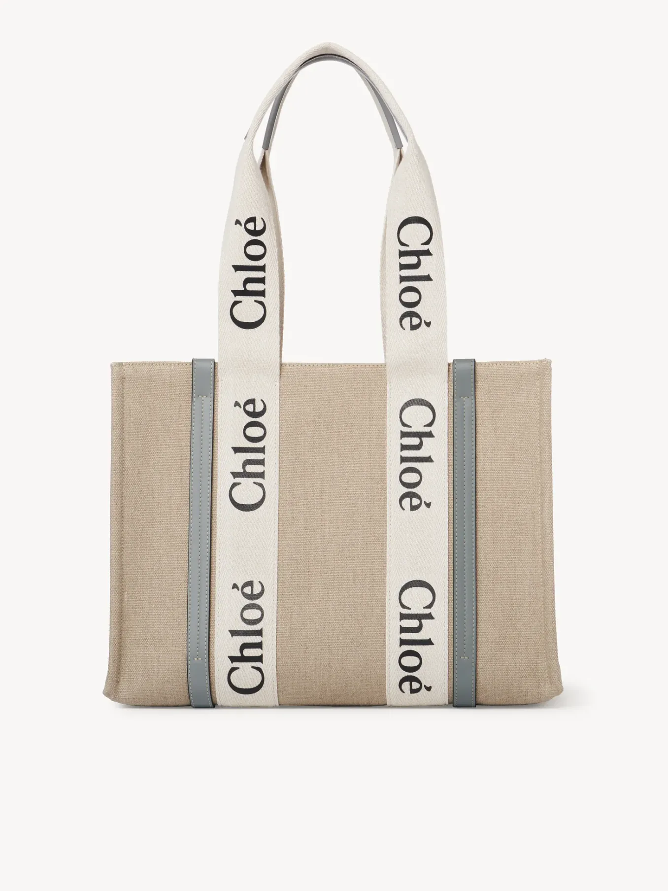 Sacs Cabas-Chloé Sac Cabas Woody Divine Grey