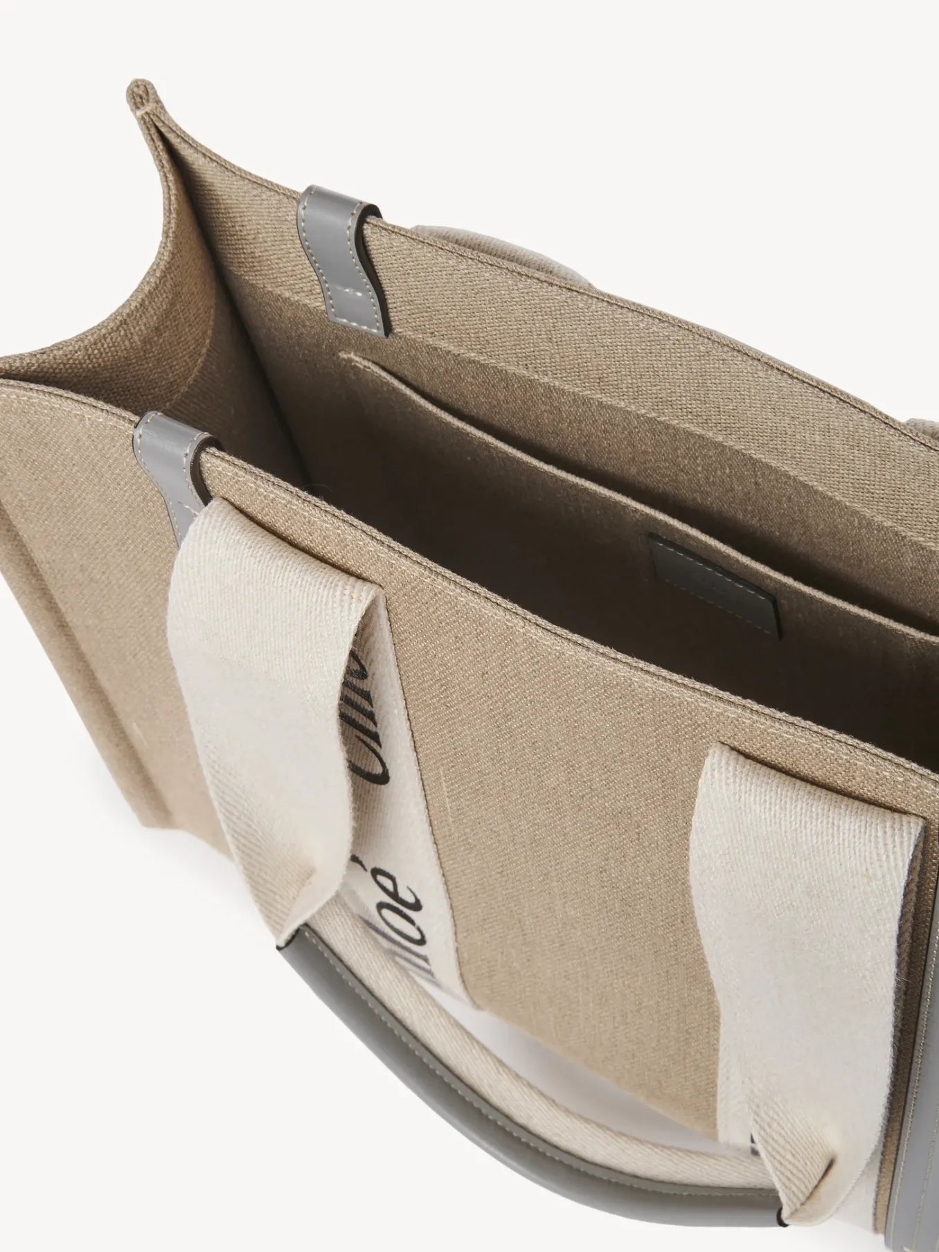 Sacs Cabas-Chloé Sac Cabas Woody Divine Grey