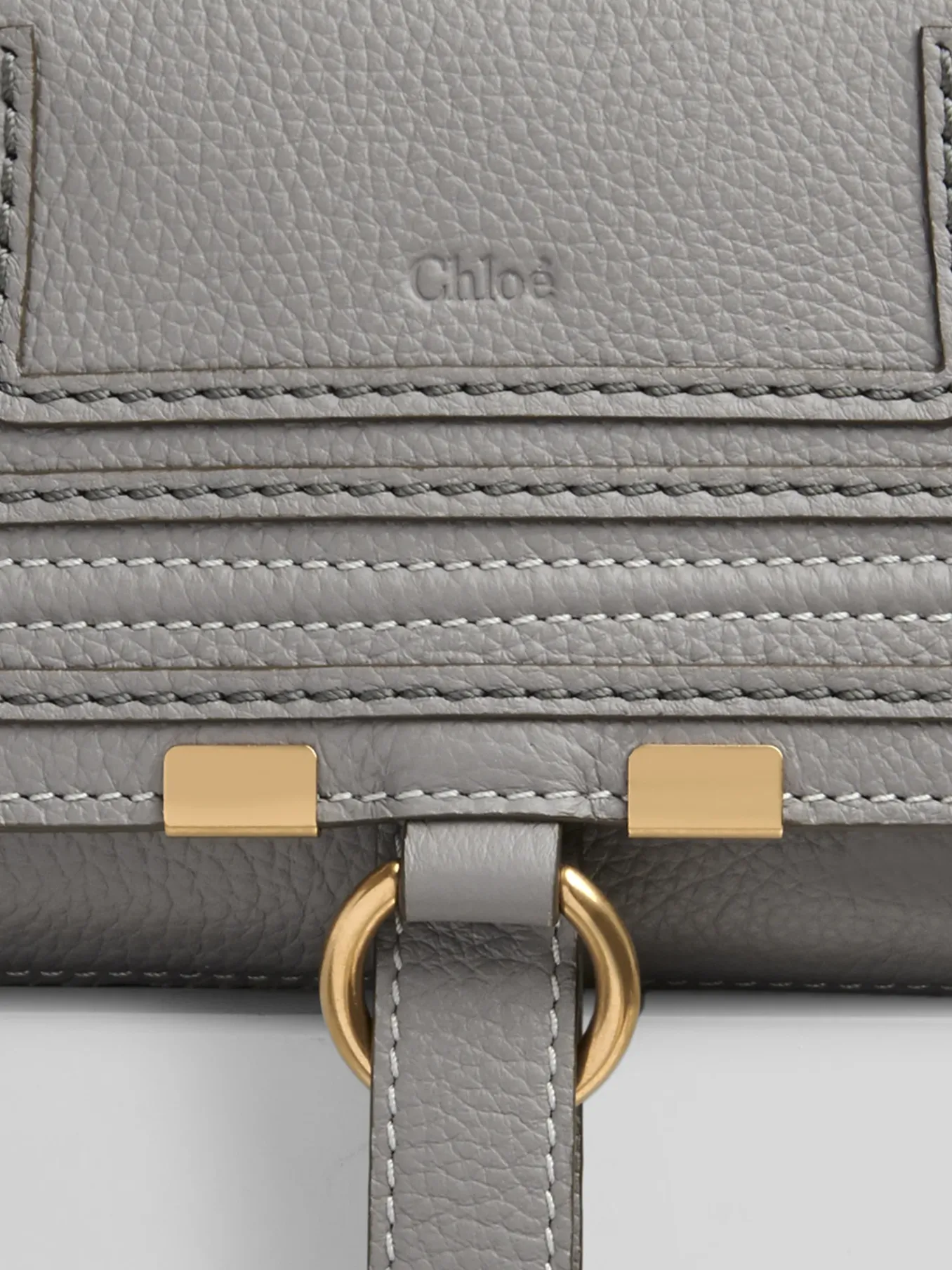 Mini Sacs-Chloé Sac Ceinture Marcie Cashmere Grey