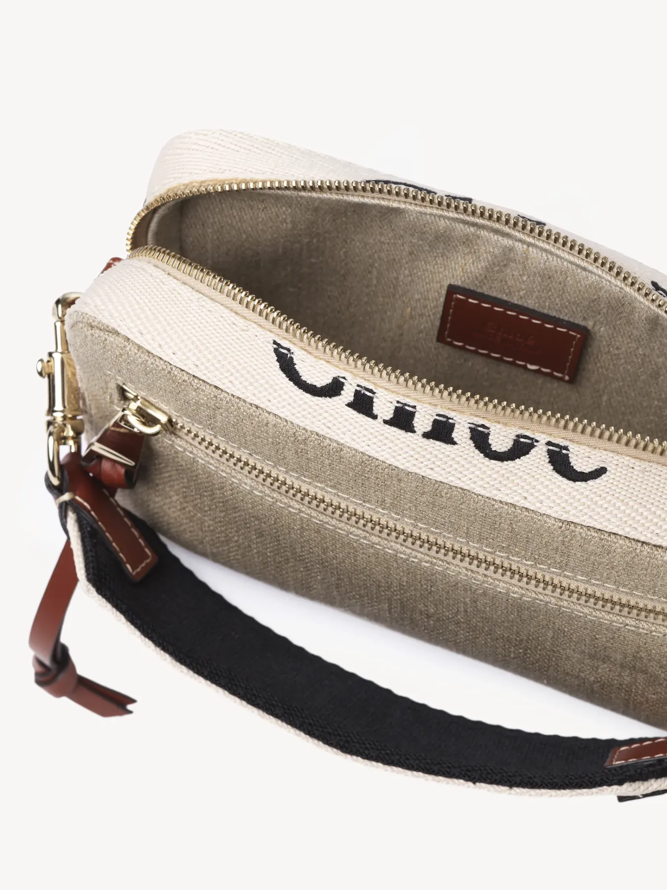 Sacs À Bandoulière-Chloé Sac Ceinture Woody Sepia Brown