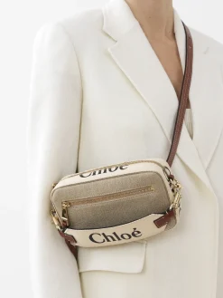 Sacs À Bandoulière-Chloé Sac Ceinture Woody Sepia Brown