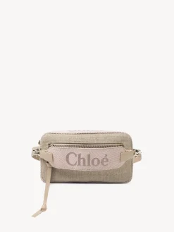 Sacs À Bandoulière-Chloé Sac Ceinture Woody Blushy Beige